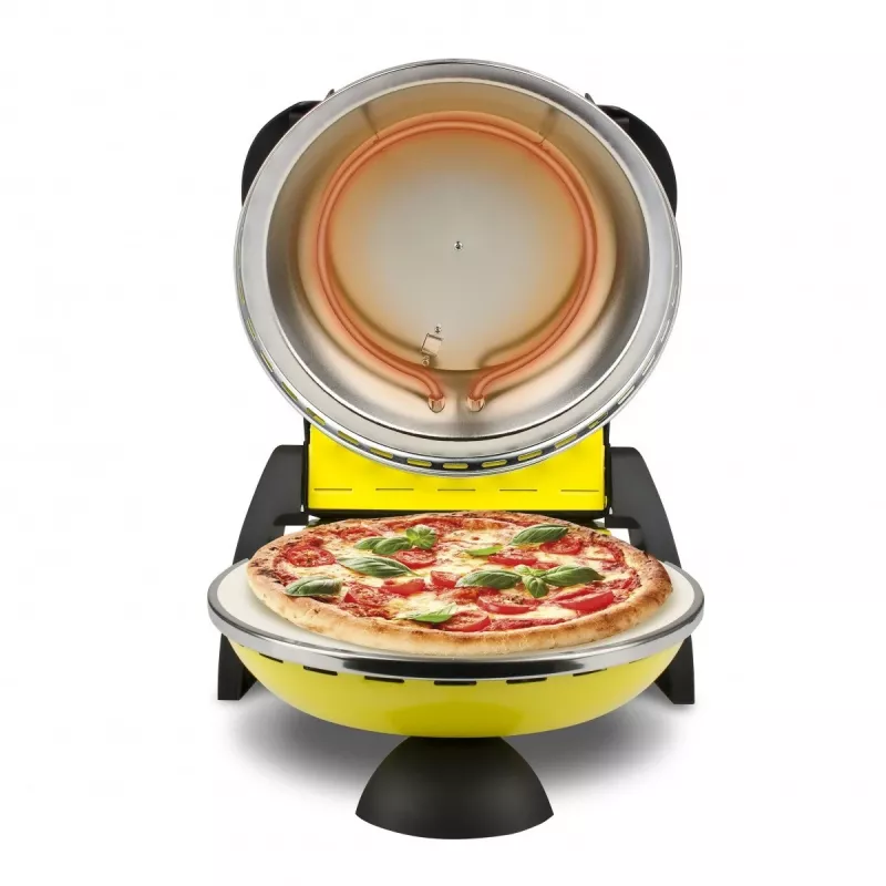 G3 Ferrari Delizia Pizzamaker/-ofen 1 Pizza 1200 W Schwarz, Gelb