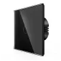 Einzeltouch-Schalter Spring Modell 0 Glas schwarz