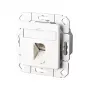 METZ CONNECT BTR E-DAT C6 8(8) UPk - Anschlussdose, Unterputz - RJ-45 - Reinweiß, RAL 9010 - 1 Anschluss (1307371102-I)