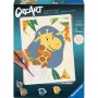 Color by Numbers Kit Ravensburger 23903 — Malbuch, 18×24 cm Bilder, für Kinder, Innenbereich