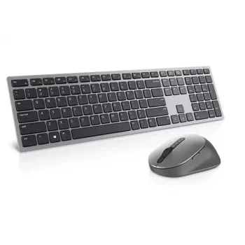 Kabelloses Tastatur-Maus-Set Dell KM7321W Titan Grau mit Batterien im Lieferumfang