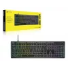 Corsair K55 CORE RGB Tastatur Gaming USB QWERTZ Deutsch Schwarz