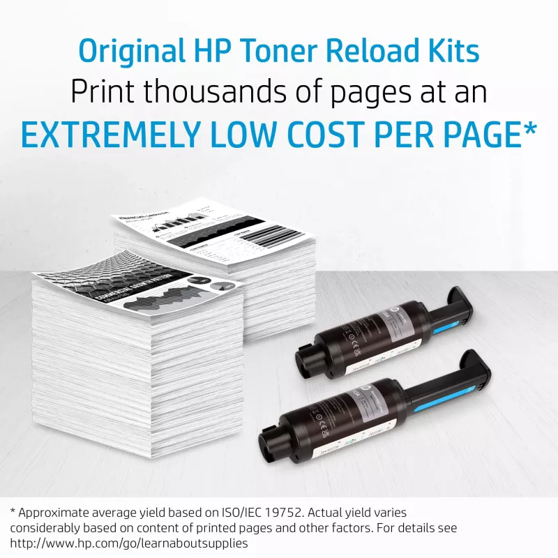 HP Original 103AD Neverstop Schwarz Toner Refill Kit , Two Tonerkartusche Set