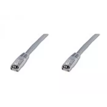 Netzwerkkabel Digitus CAT 5e SF/UTP Patchkabel RJ-45 Cat5e 10m Grau