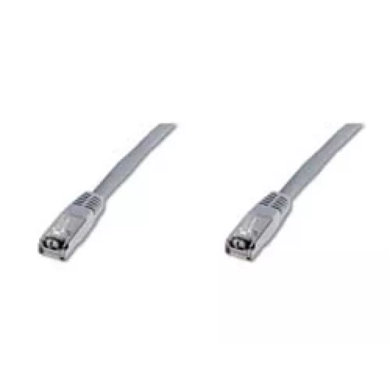 Netzwerkkabel Digitus CAT 5e SF/UTP Patchkabel RJ-45 Cat5e 10m Grau