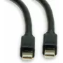 Roline DisplayPort-Verbindungskabel 1,00 m 11.04.5817 Geschirmt Schwarz [1x Mini-DisplayPort-Stecker - 1x Mini-DisplayPort-Stecker] (11.04.5817)