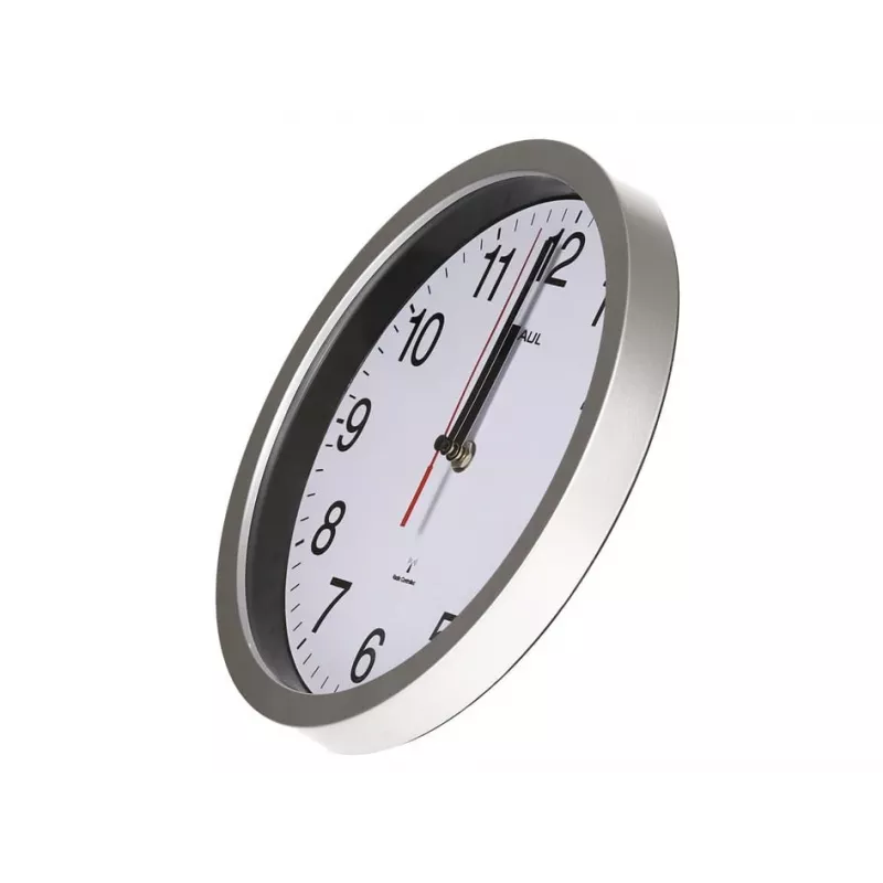 Jakob Maul GmbH MAUL Wanduhr MAULrun, Wand, Rund, Weiß, Kunststoff, AA, 1,5 V