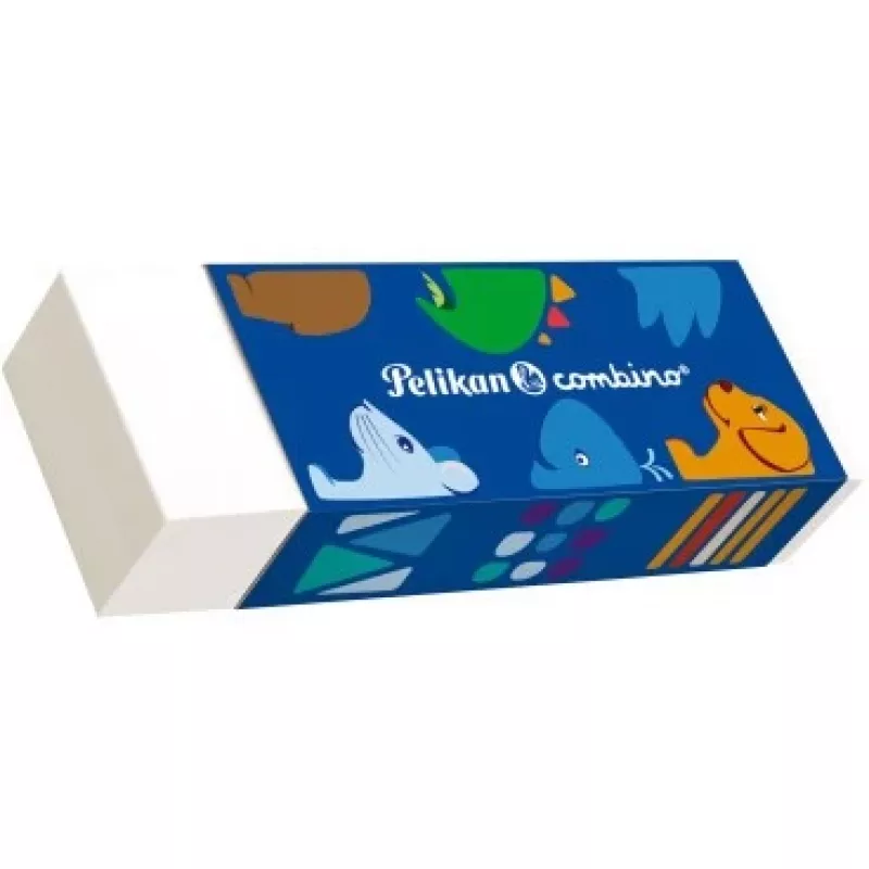 Pelikan Lernbleistift Set Combino BS, Radierer, Spitzer, Blau (821605)
