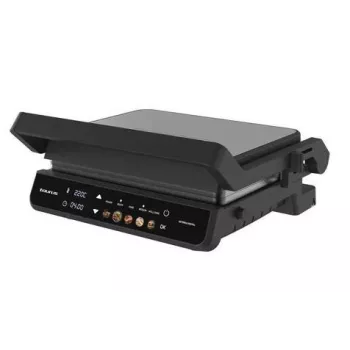 Elektrischer 2-in-1-Grill Taurus Asteria Digital — 2000 W, einstellbarer Thermostat, antihaftbeschichtet, herausnehmbare Auffangschale