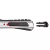 Abbrechklingenmesser Wedo 78 7018 Schwarz Silber