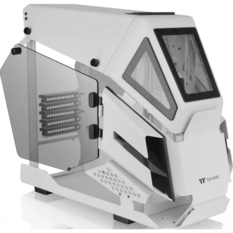 PC-Gehäuse Thermaltake AH T200 Snow Micro Tower Weiß