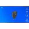 Outdoor-Ladegerät SAVIO LA-06/B USB Type-C 30W Power Delivery 1x USB-C Schwarz, 5–20V, 3A/9V, 3A/5V, 3A/12V, 2,1A