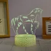 Manta SNL116RGB RGB 3D Pferde Deko LED-Lampe