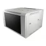 Server-Rack-Schrank ALLNET SMB6606 Grau, 23 kg, kompaktes Netzwerk-/Servergehäuse