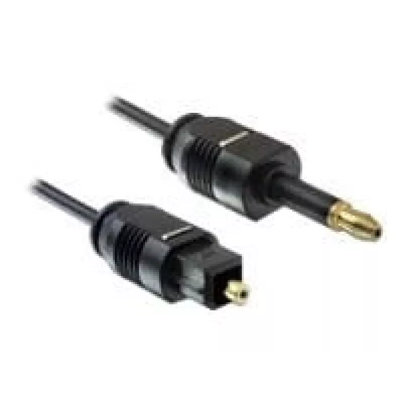 Toslink-Audiokabel DeLOCK 82876 2m Mini-TOSLINK Schwarz