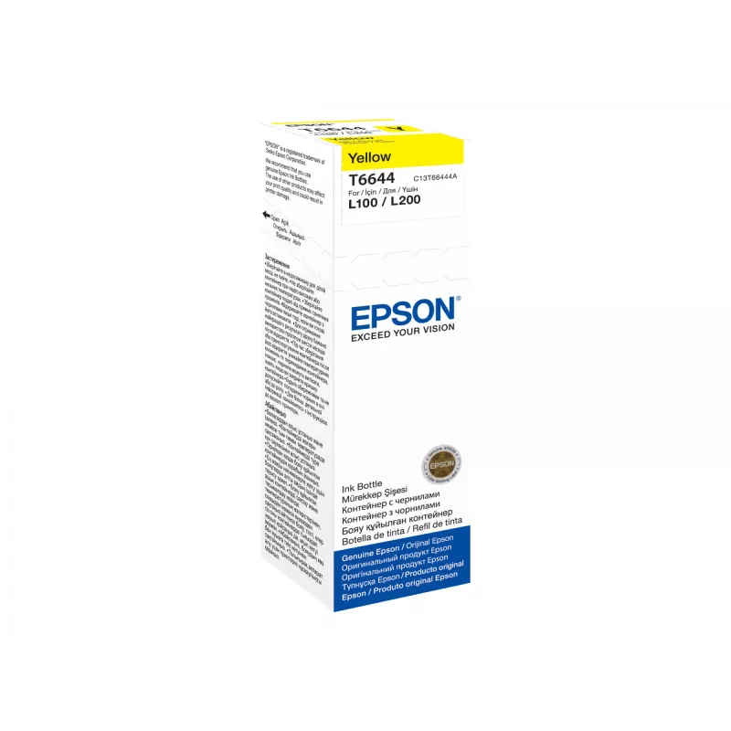Epson T6644 Gelbe Tintenflasche 70 ml