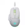 Kabellose Maus DEFENDER Stix GM-009 RF — optisch 3200 DPI, 6 Tasten, beidhändig, USB RF, batteriebetrieben, weiß