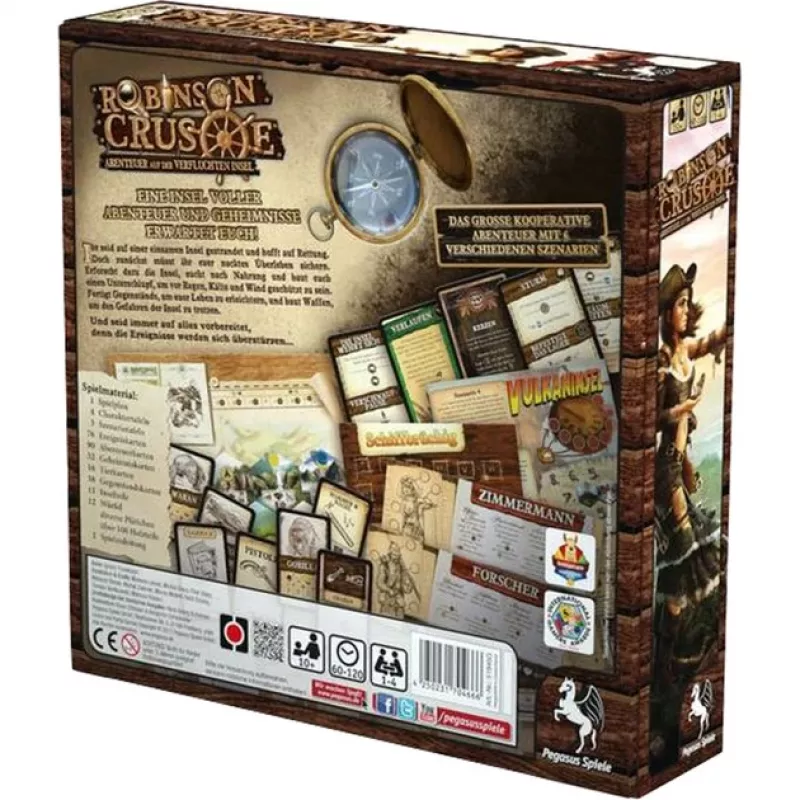 Robinson Crusoe - Adventure on the Cursed Island, Brettspiel