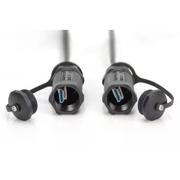 Digitus 4K HDMI AOC gepanzertes Verbindungskabel 15m 14,4 Gbit/s
