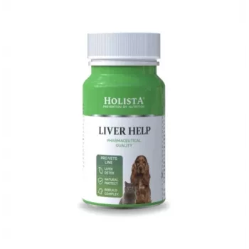 HOLISTA Liver help - Nahrungsergänzungsmittel für Hunde und Katzen - 90 Tabletten