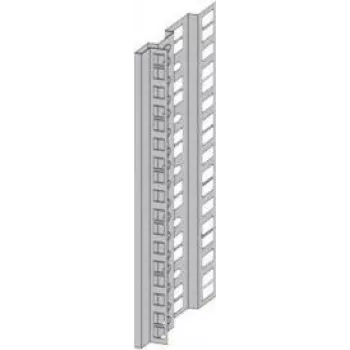 optiRACK 19\-Rasterholme 12 HE ASA Punching (1/2-19\), feuerverzinkt (316-120-12)
