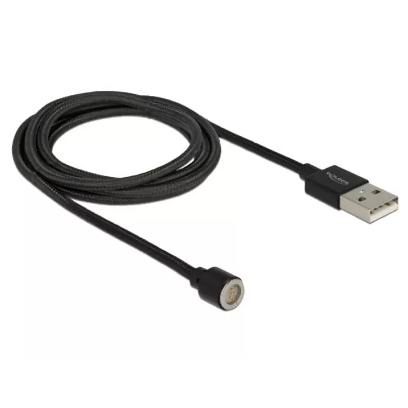 USB-Kabel DeLOCK 85724 USB 2.0 1,1 m Schwarz
