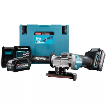 Makita GA013GM201 - Winkelschleifer - Akku - 125 mm - 2 Akkus, Ladegerät im Lieferumfang - 40 V (GA013GM201)