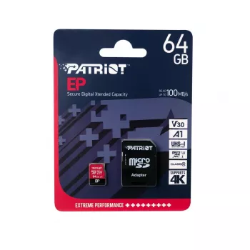Patriot Memory PEF64GEP31MCX Speicherkarte 64 GB MicroSDXC Class 10