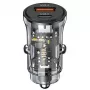Autoladegerät usams CC164CC01 30W mit 1×USB-A und 1×USB-C für schnelles Laden