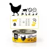 3COTY Huhn - Nassfutter für Katzen - 80g