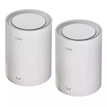 Mesh-System Cudy M3600 Dualband-Wi‑Fi‑7 2882 Mbit/s, 2er-Pack, 4 Antennen, 3x LAN, 512 MB RAM, 2 GHz CPU
