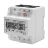 Dreiphasiger elektronischer Energiezähler QOLTEC 50900 400V LCD 4P