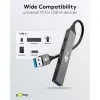 Goobay USB Hub 74456 Type-A 5000 Mbit/s Hellgrau