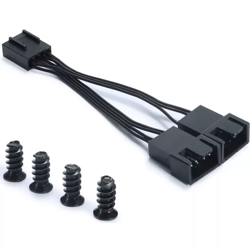 Fractal Design Venturi HP-12 PWM 120mm Gehäuselüfter – Schwarz