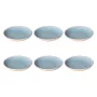 Suppenteller Rose&Tulipani Concerto Fuse Azzurro Set mit 6 Stück, 21 cm Durchmesser