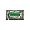 Extralink CAT5E STP Connection Box, Barrel, Connector, Silver