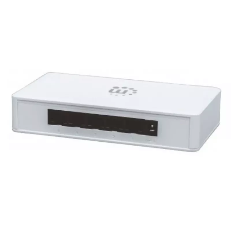 Manhattan 5-Port Gigabit Ethernet Switch, Desktop-Größe, Kunststoff, IEEE 802.3az (Energy Efficient Ethernet), Drei Jahre Garantie, Box