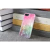 iKins Schutz-Hülle für Apple iPhone 8/7 – Wasserblumen-Muster, weiß