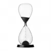 RITUALI DOMESTICI SCORRENDO Sanduhr schwarz 11 x 32 cm