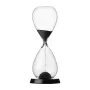 RITUALI DOMESTICI SCORRENDO Sanduhr schwarz 11 x 32 cm