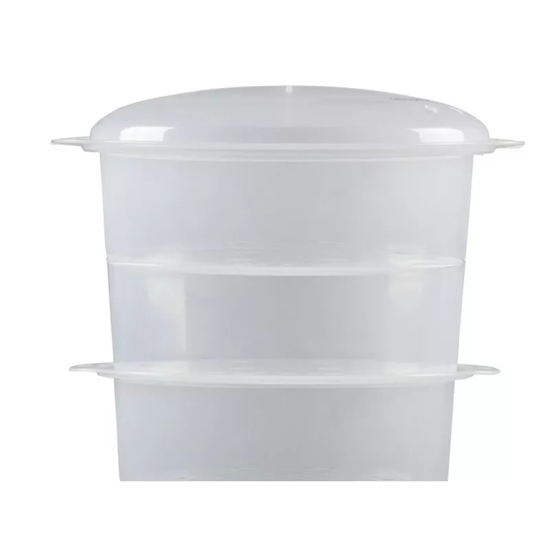 Dampfgarer Beper BC.250 3 Körbe Arbeitsplatte 800 W Edelstahl