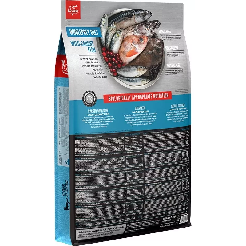 ORIJEN Six Fish Cat - Trockenfutter für Katzen - 5,4kg