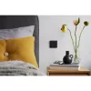 Lichtschalter Senic Friends of Hue Polycarbonat PC Schwarz — kabellose Wippensteuerung, 81×81×17 mm