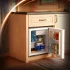 Adler Kühlschrank | AD 8096 | Energieeffizienzklasse E | Freistehend | Vollraumkühlschrank | Höhe 51 cm | Kühlfach-Nettoinhalt 45 L | 39 dB | Weiß