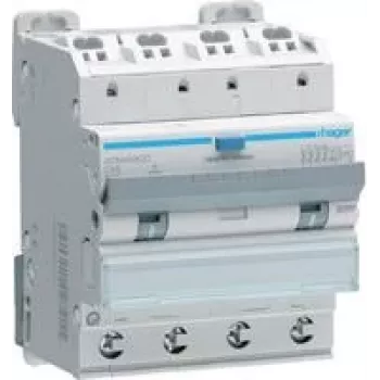HAGER ADM466QC FI-LS 4P 6kA C-16A 30mA Typ A QC/QB (ADM466QC)