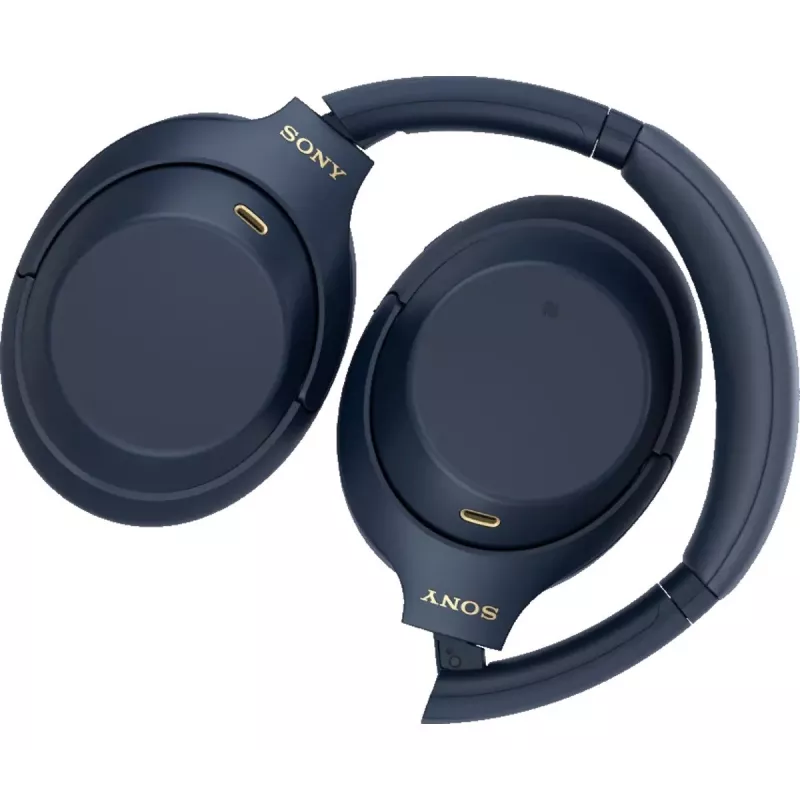Kopfhörer Sony WH1000XM4L.CE7, circumaural, kabelgebunden & kabellos (Bluetooth, USB-C), blau, Kopfbügel-Trageweise