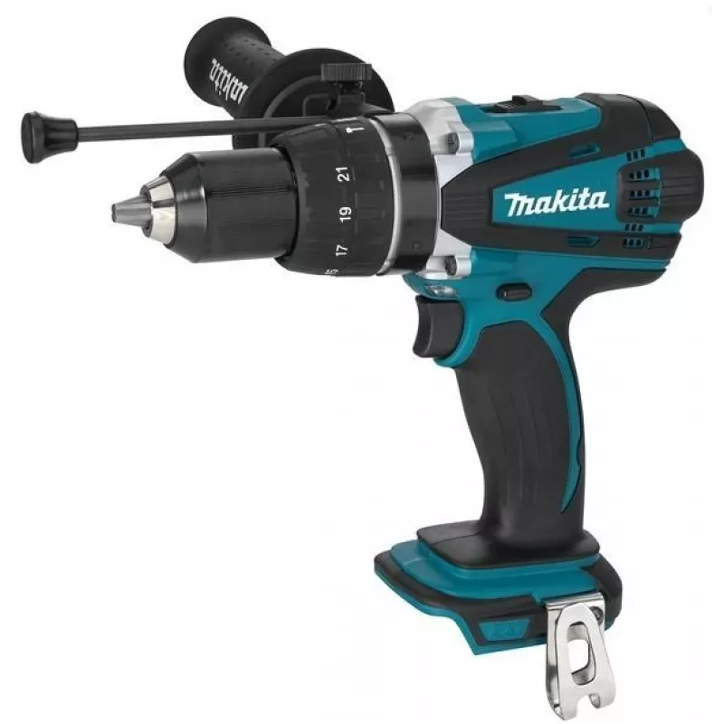 Makita DHP458Z Bohrmaschine schlüssellos 2000 U/min Schwarz, Blau 2,3 kg