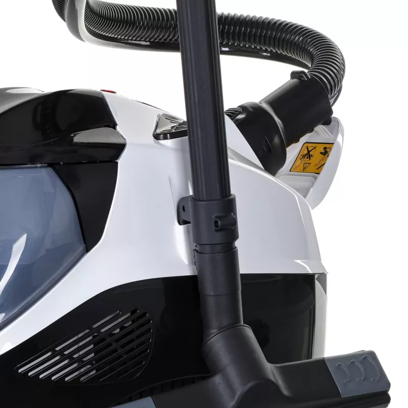 SV 7, Zylinder-Dampfreiniger, 0,5 l, schwarz, grau, weiß, Tasten, fest, 50 cm