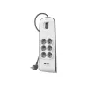 Steckdosenleiste Belkin BSV604VF2M-V2 — 6 Steckdosen, 2× USB-A, 2 m Kabel