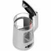 AENO Wasserkocher EK6: 1850-2200W, 2L, Strix, quadratische Form, transparenter Deckel, hochbeständiges Glas, LED-Beleuchtung, automatische Abschaltung, Trockengehschutz